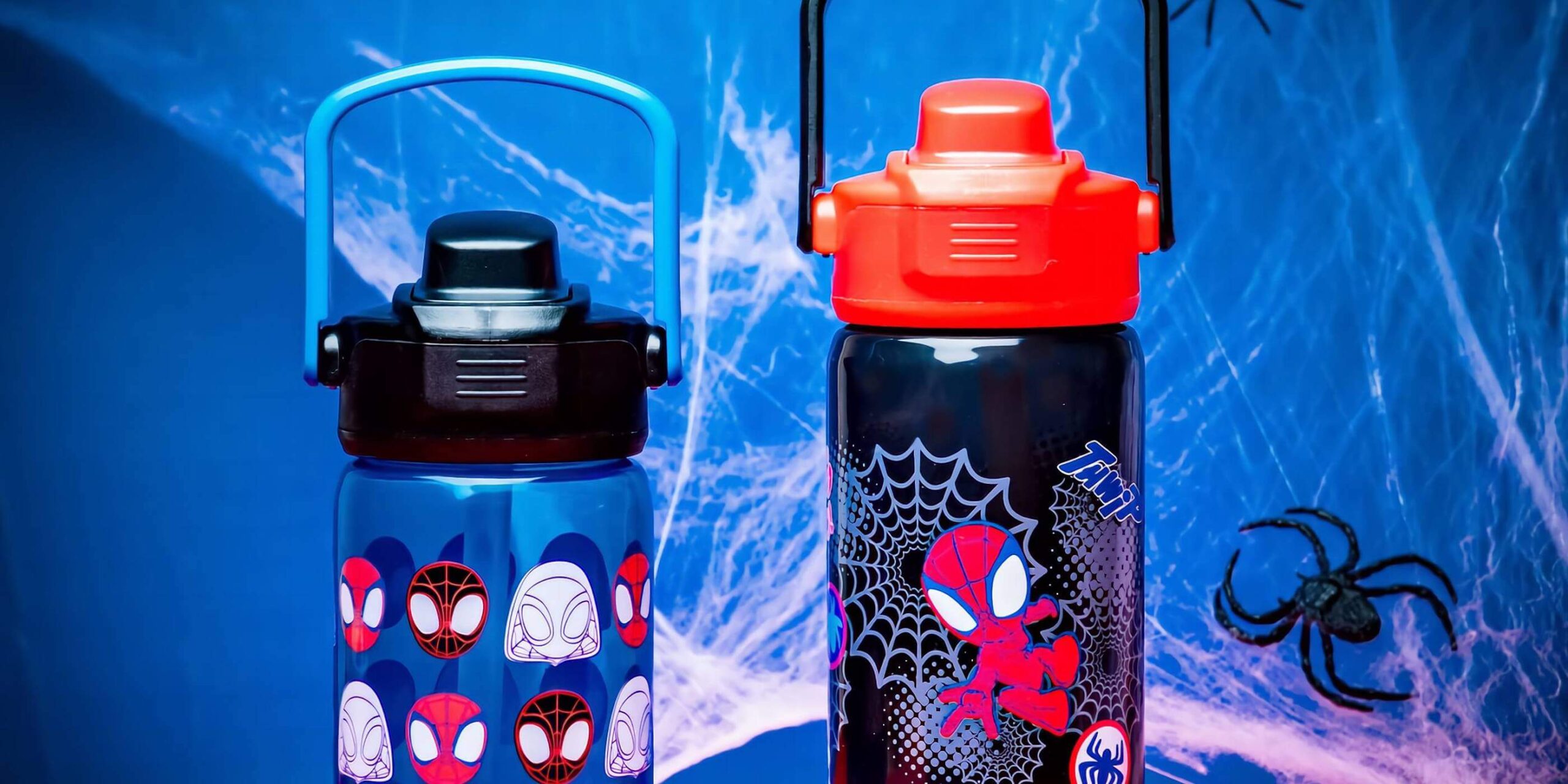 spiderman water bottle