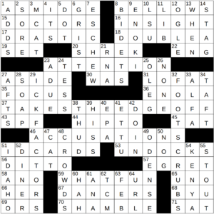 literally our thing nyt crossword