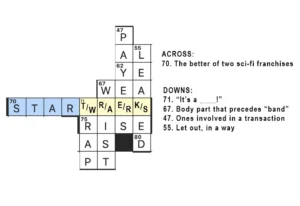 literally our thing nyt crossword